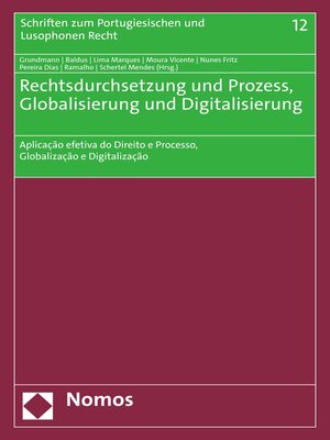 cover image of Rechtsdurchsetzung und Prozess, Globalisierung und Digitalisierung